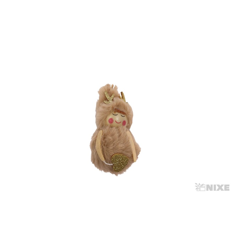 ZÁVĚS VÁNOCE PANÁČEK 11cm*MIX BAREV