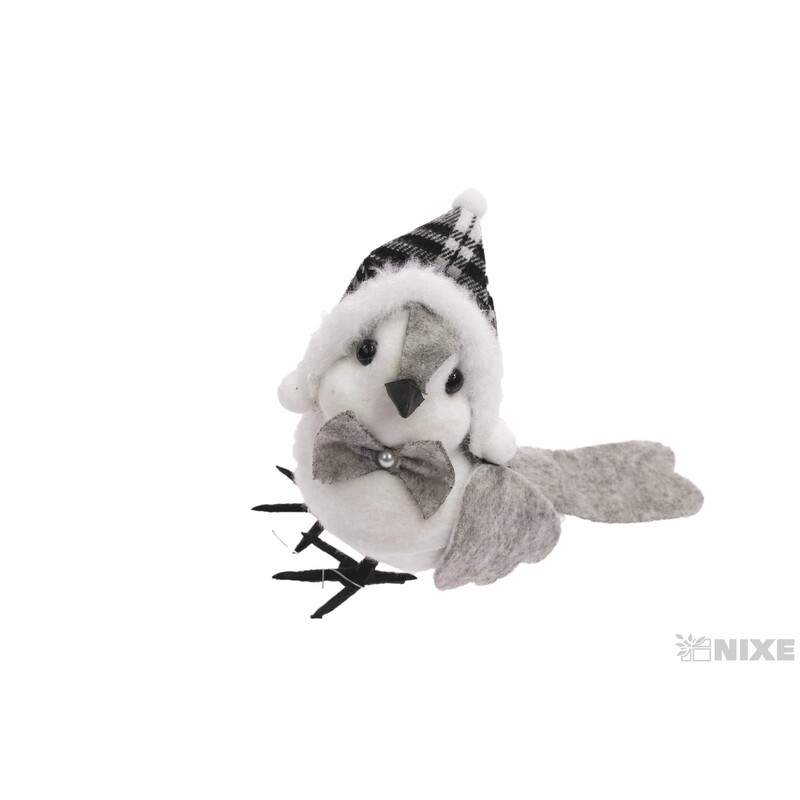 PTÁČEK 14x10cm*BÍLÁ