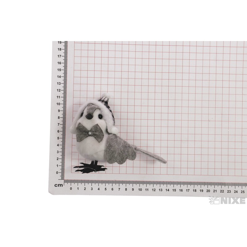 PTÁČEK 14x10cm*BÍLÁ