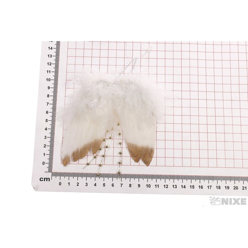 ANDĚLSKÁ KŘÍDLA 10X11cm*BÍLÁ