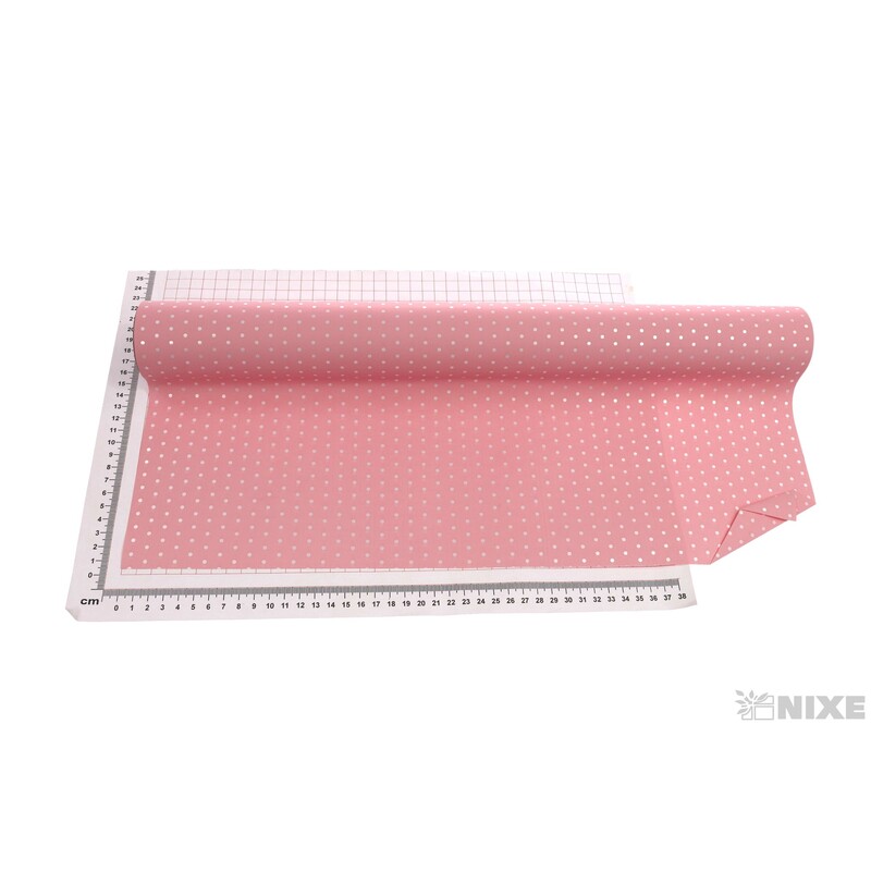 ROLE PLAST PUNTÍK 50cmx8m*RŮŽOVÁ