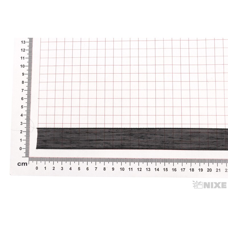 PLÁTNOVÁ STUHA EFEKT 25mmx25m*ČERNÁ 103900
