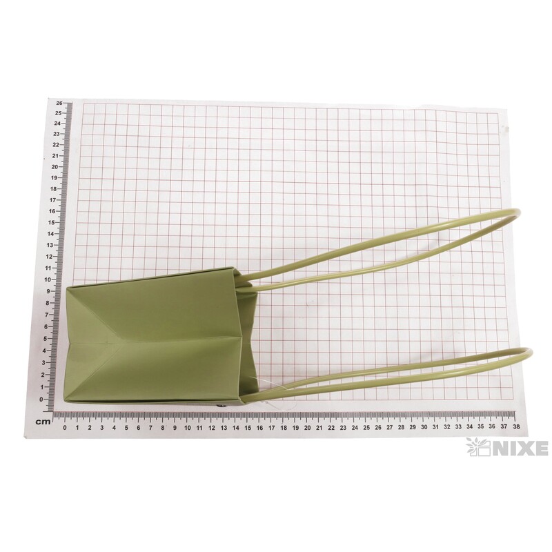 TAŠKA F 08x12x12,5cm*ZELENÁ SV.