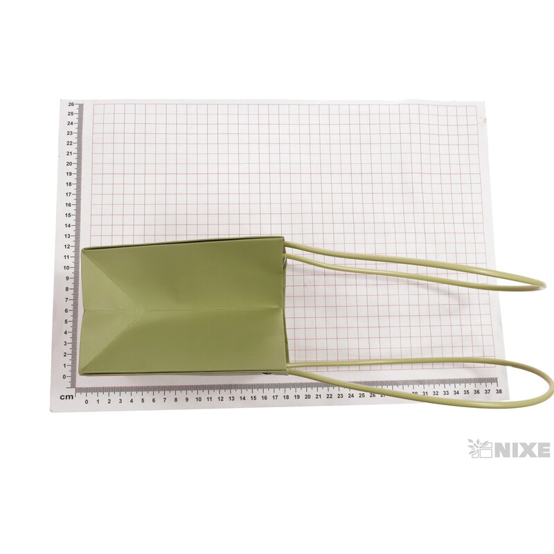 TAŠKA F 9,5x13x15cm*ZELENÁ SV.