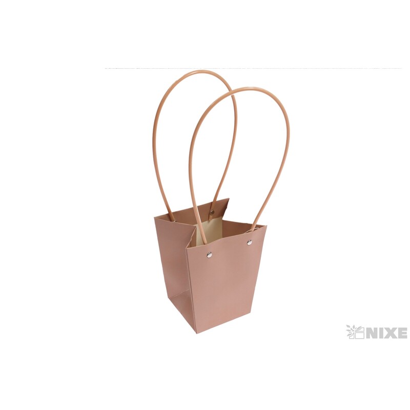 TAŠKA F 9,5x13x15cm*STARORŮŽOVÁ