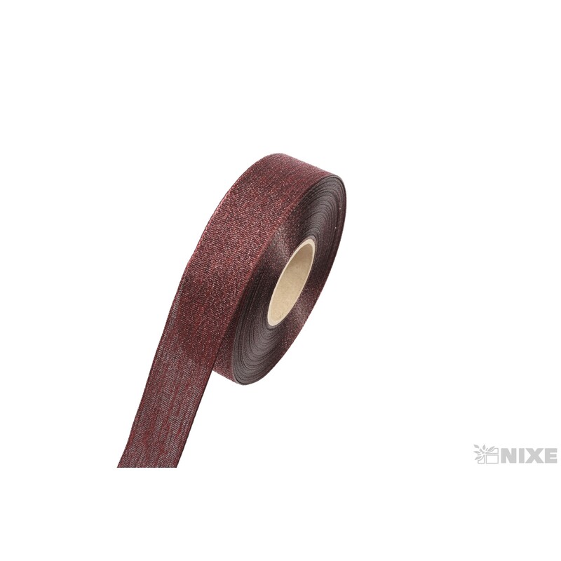 PLÁTNOVÁ STUHA 32mmx25m*BORDOVÁ 103639