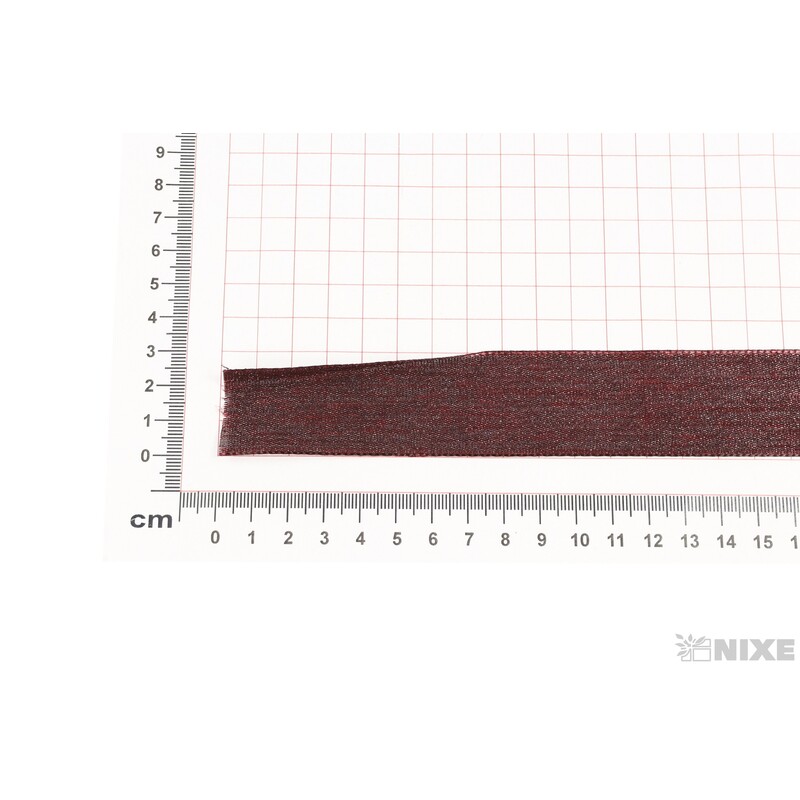 PLÁTNOVÁ STUHA 32mmx25m*BORDOVÁ 103639