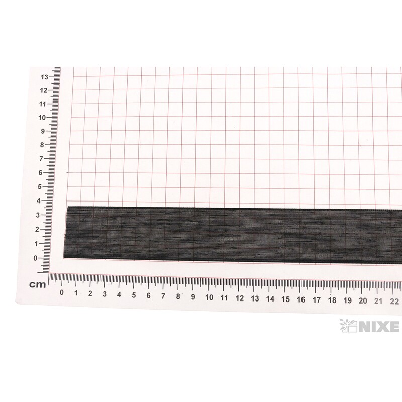 PLÁTNOVÁ STUHA EFEKT 40mmx25m*ČERNÁ 103900