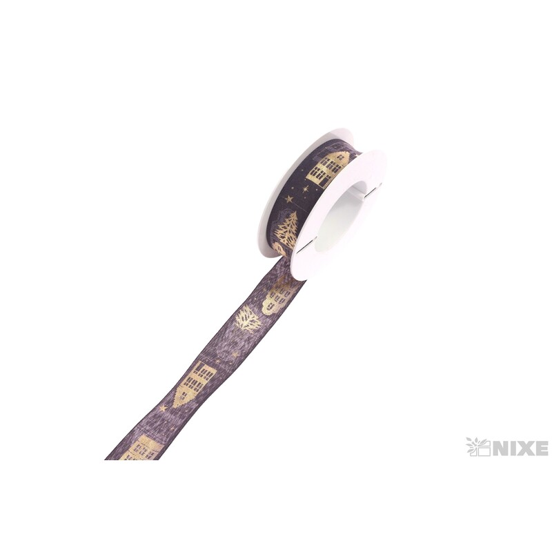 VILAGE 51438 25mmx15m*ŠEDÁ TM. 263