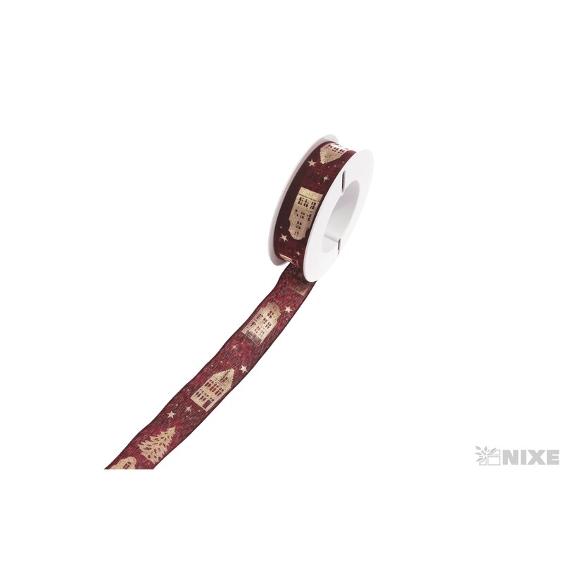 VILAGE 51438 25mmx15m*BORDOVÁ 124