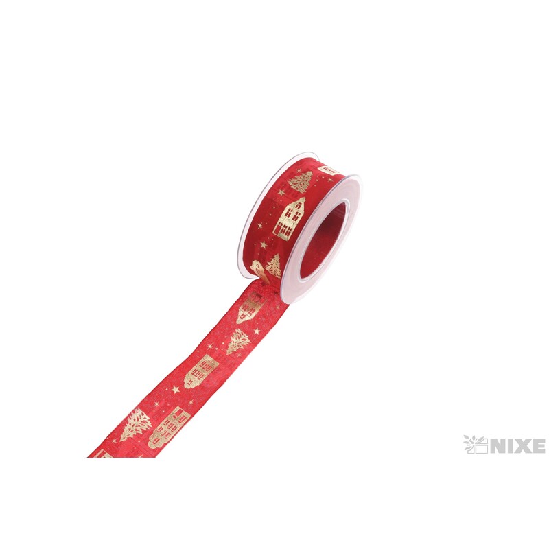 VILAGE 51438 40mmx15m*ČERVENÁ 123