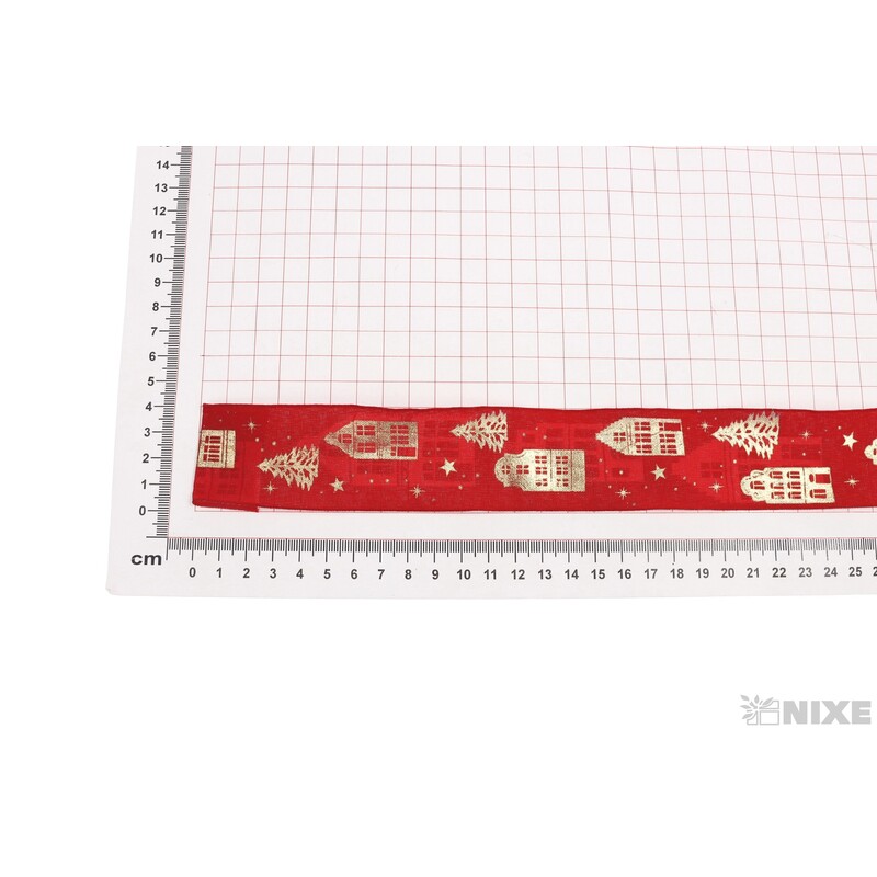 VILAGE 51438 40mmx15m*ČERVENÁ 123