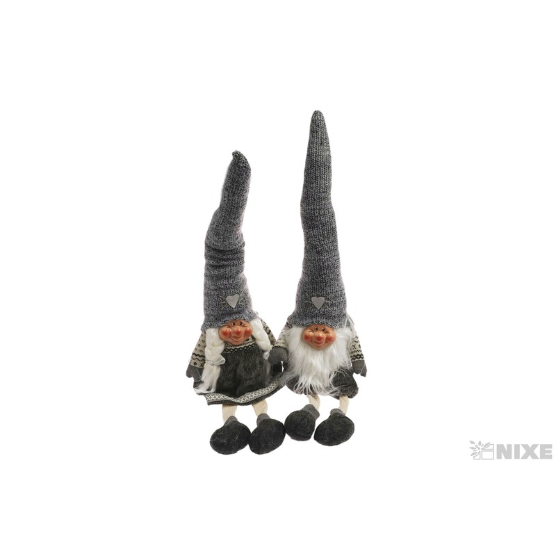 SKŘÍTEK SEDÍCÍ 66cm*ŠEDÁ