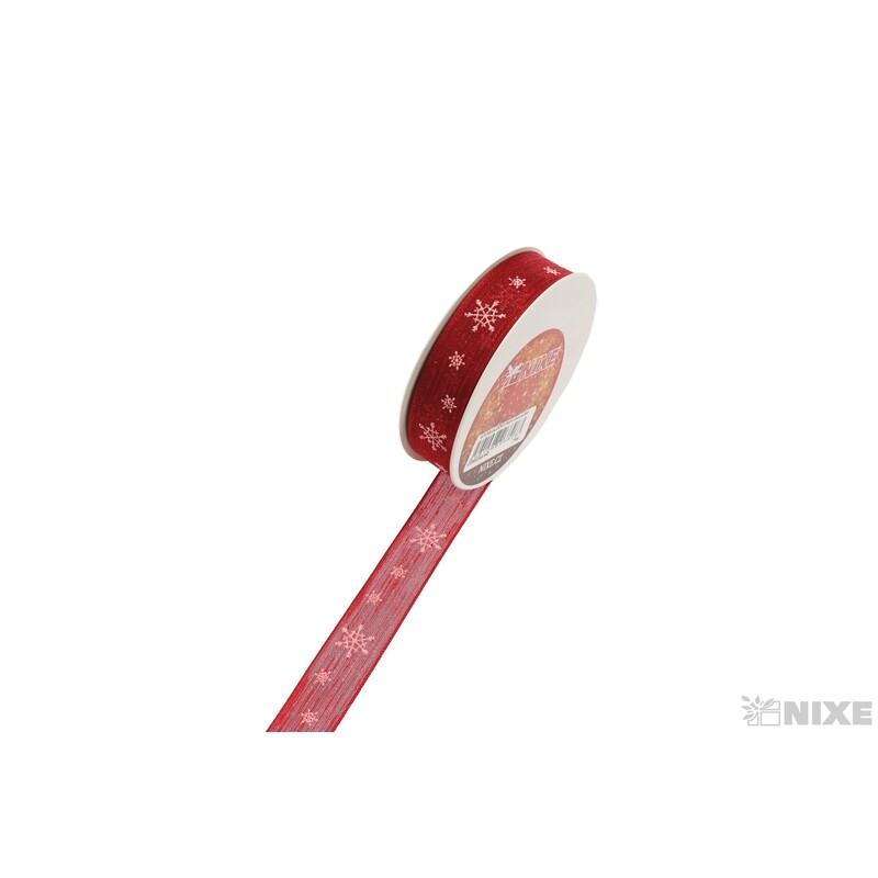 STUHA VLOČKY PUFF 25mmx25m*ČERVENÁ 645