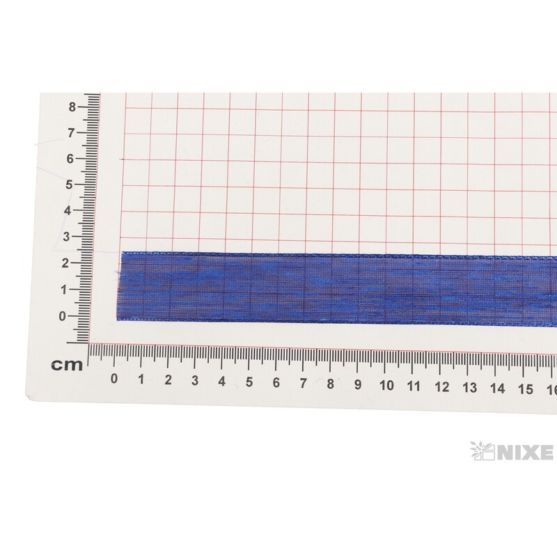 PLÁTNOVÁ STUHA EFEKT 25mmx25m*MODRÁ TM. 108411