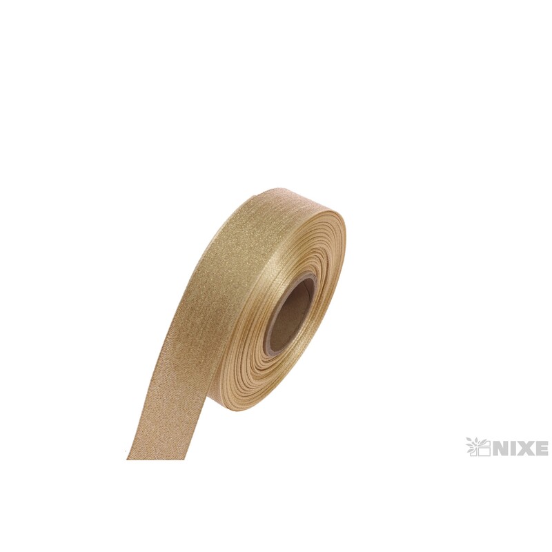 PLÁTNOVÁ STUHA 32mmx25m*ZLATÁ 103107