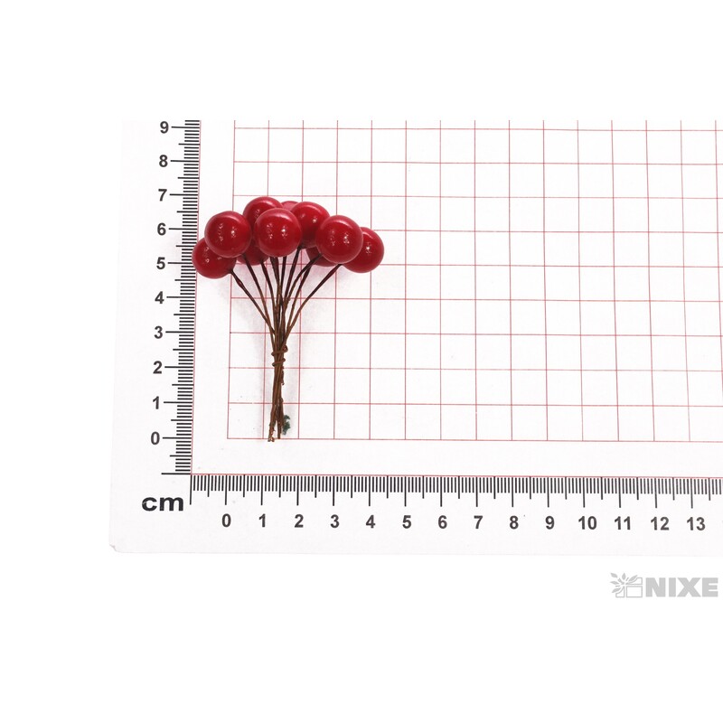 JEŘABINA 1x7cm 10ks 100sv*ČERVENÁ