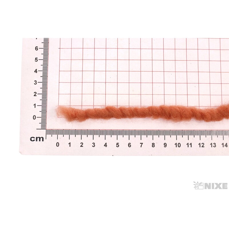 STUHA PLSTĚNÁ 10mmx75m*ORANŽOVÁ