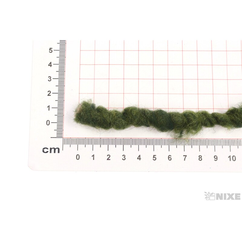 STUHA PLSTĚNÁ DRÁT 10mmx7m*ZELENÁ TM. GU53