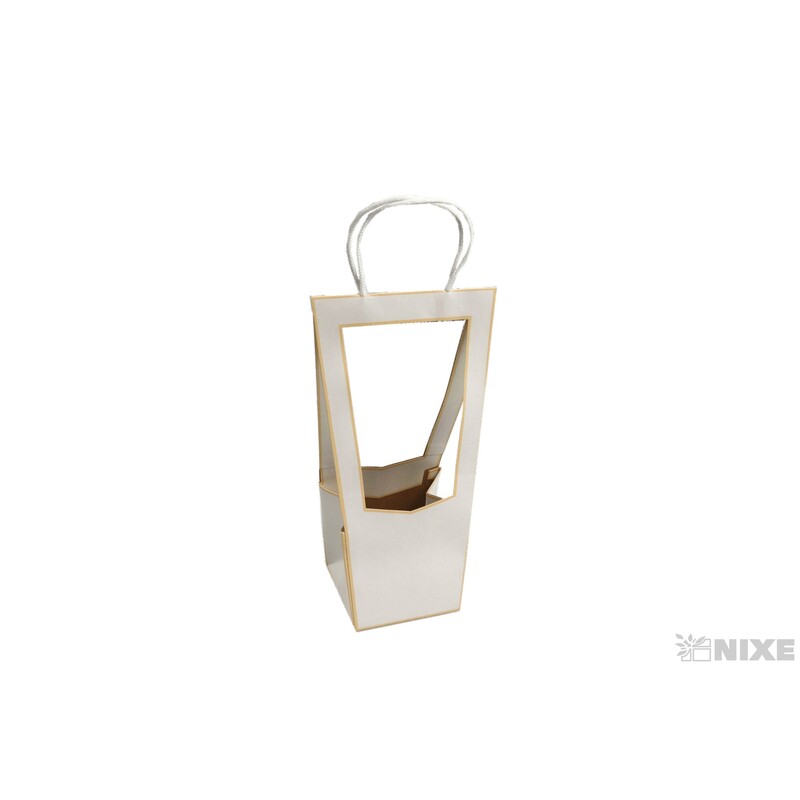 TAŠKA MEDAILLON 10x35x12cm*BÍLÁ