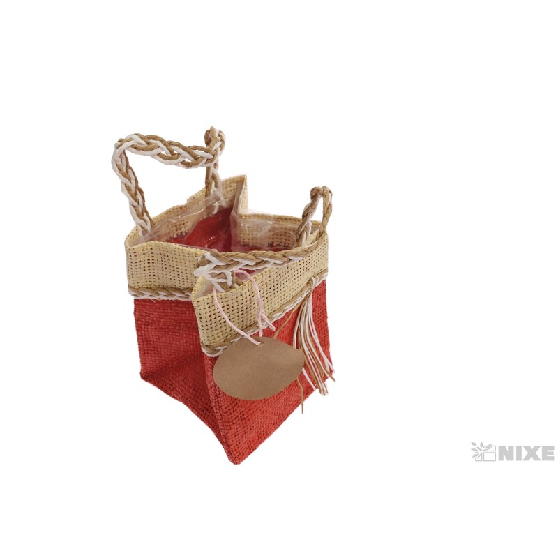 TAŠKA MOOREA 11x12,5x11cm*ČERVENÁ