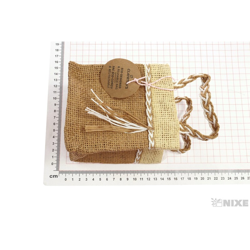 TAŠKA MOOREA 11x12,5x11cm*PŘÍRODNÍ