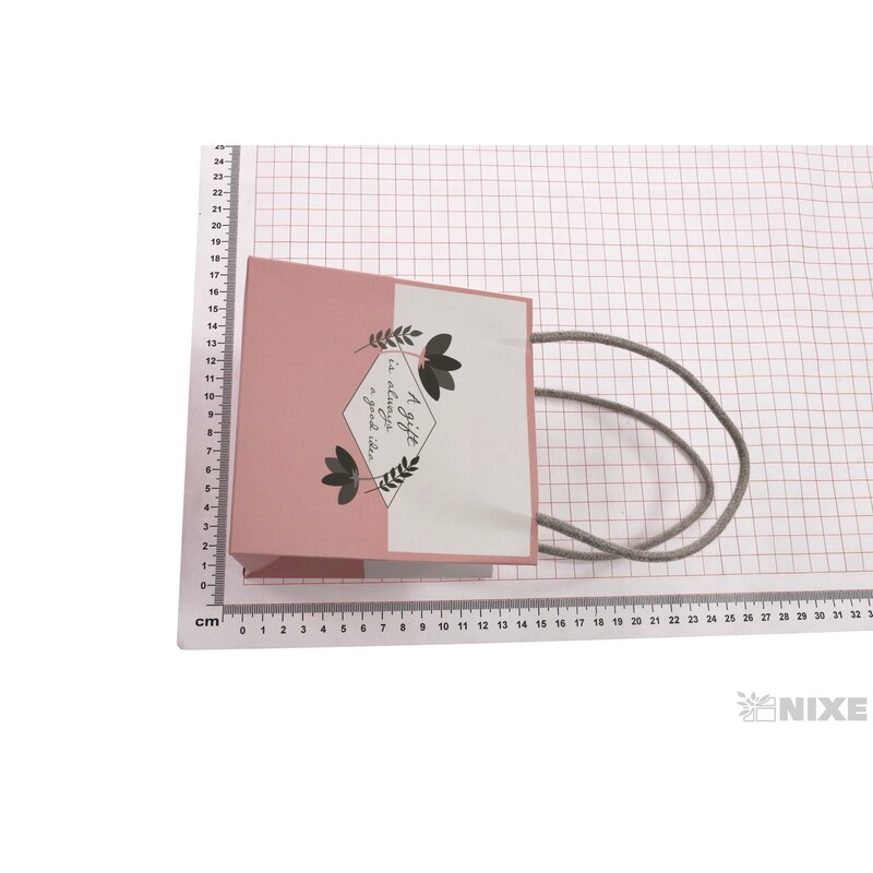 TAŠKA MOOD 12x12,5x12cm*RŮŽOVÁ