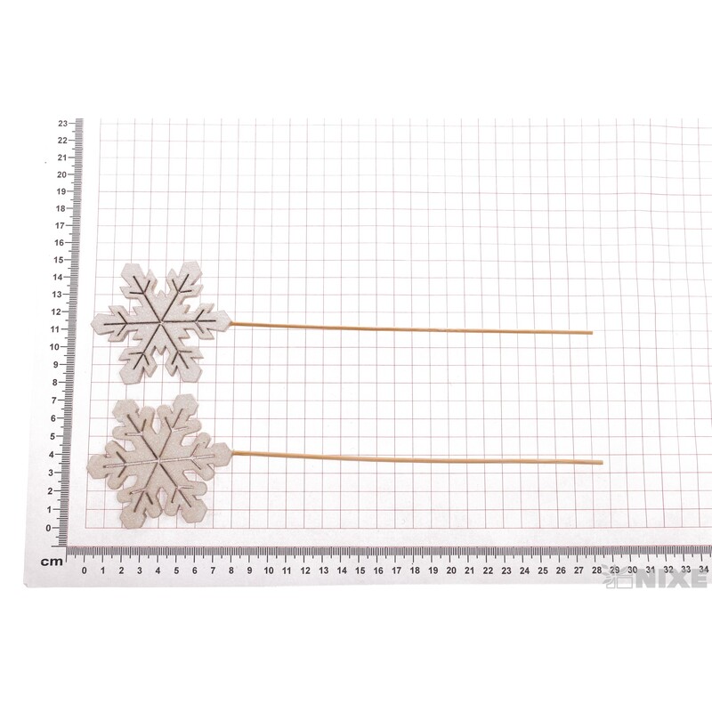 ZÁPICH VLOČKA 7,5x28cm 2ks*BÍLÁ