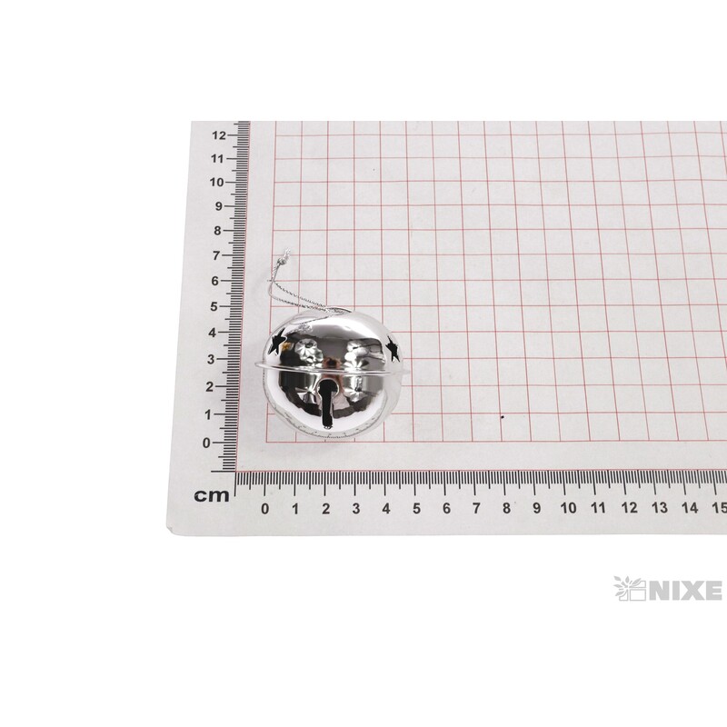 ROLNIČKY 3,5cm 8ks*STŘÍBRNÁ