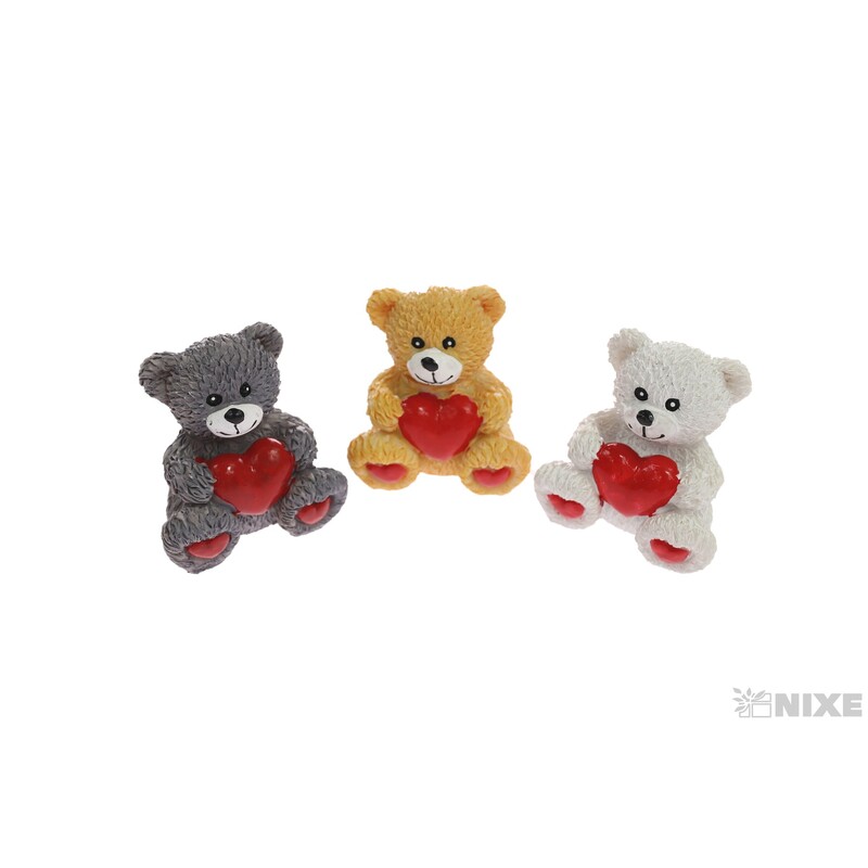 MEDVÍDEK 5x5cm*MIX BAREV