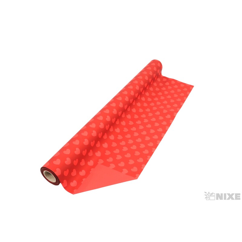 ROLE SWEETHEART 70cmx40m*ČERVENÁ 209