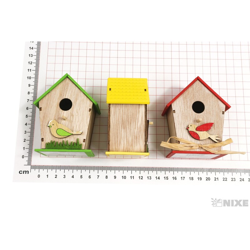 BUDKA 9x7cm*MIX BAREV