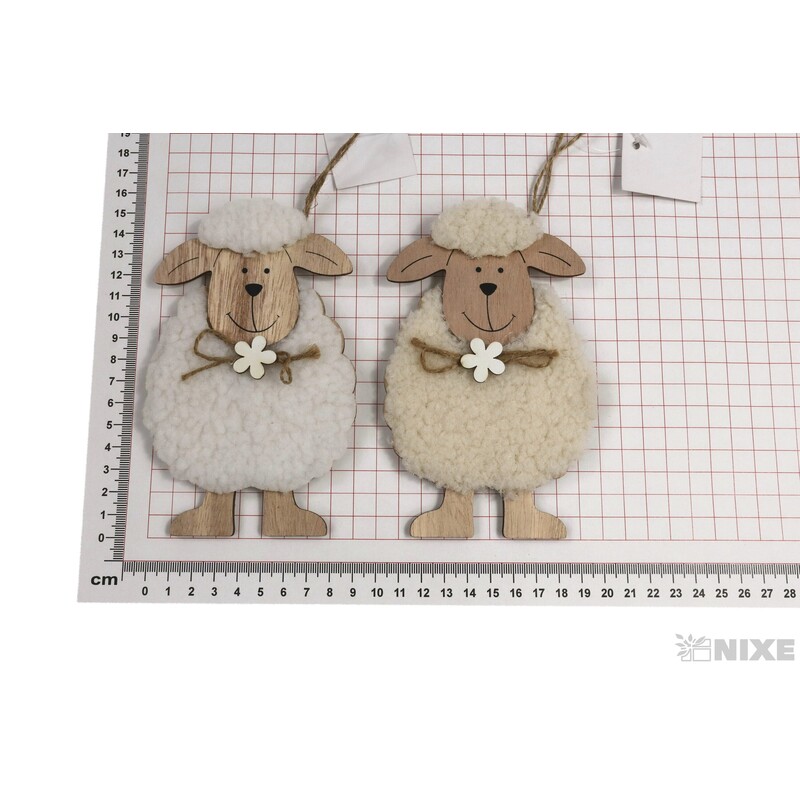 ZÁVĚS OVEČKA 9,5x15cm*MIX BAREV