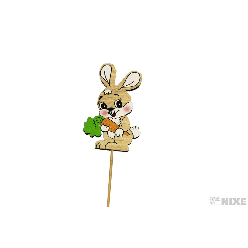 ZÁPICH ZAJÍC 3,5x7x28cm 6ks*MIX BAREV