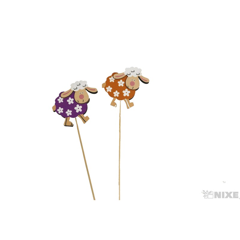 ZÁPICH OVEČKA 6x6x26cm 6ks*MIX BAREV