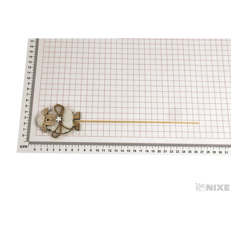 ZÁPICH OVEČKA 4,5x7x26cm 6ks*MIX BAREV