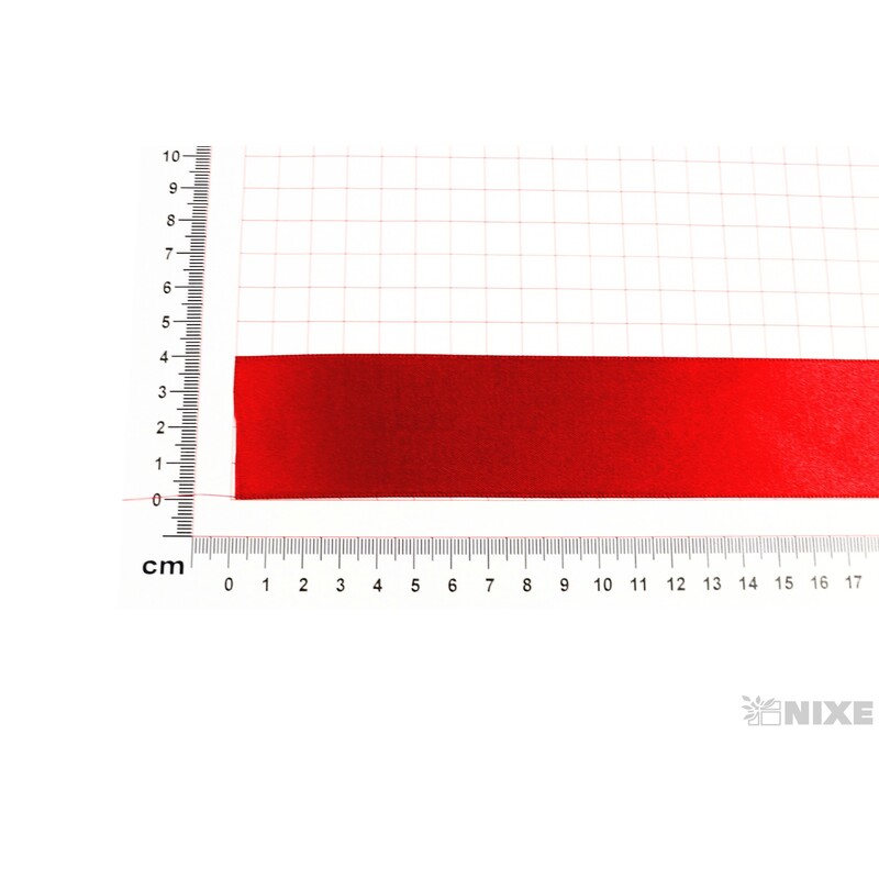 ATLASOVÁ STUHA OBOULÍC PESH 40mmx20m*ČERVENÁ 100645