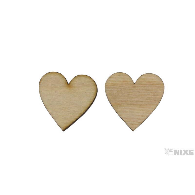 SRDCE XD 3cm 100ks*PŘÍRODNÍ