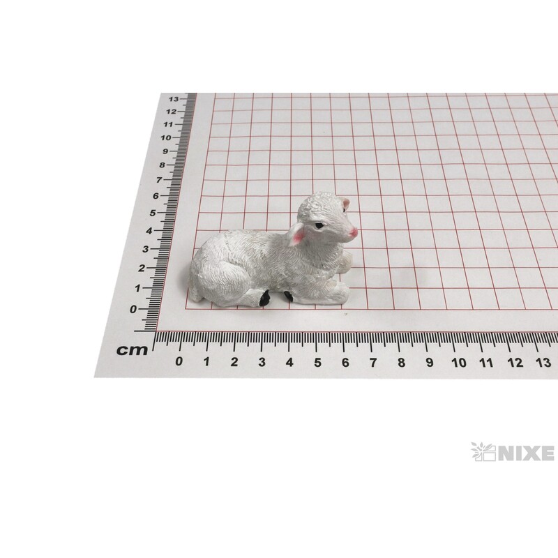 OVEČKA 05x4,5cm*BÍLÁ