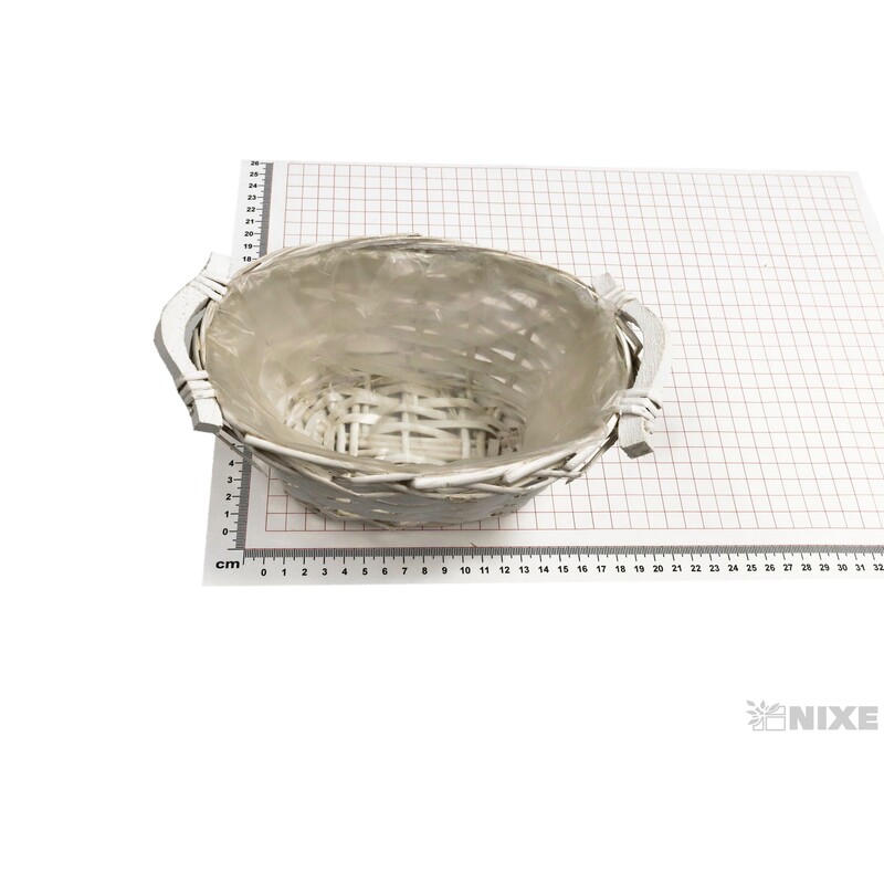 MISKA OVÁL 18x12,5x9cm*BÍLÁ