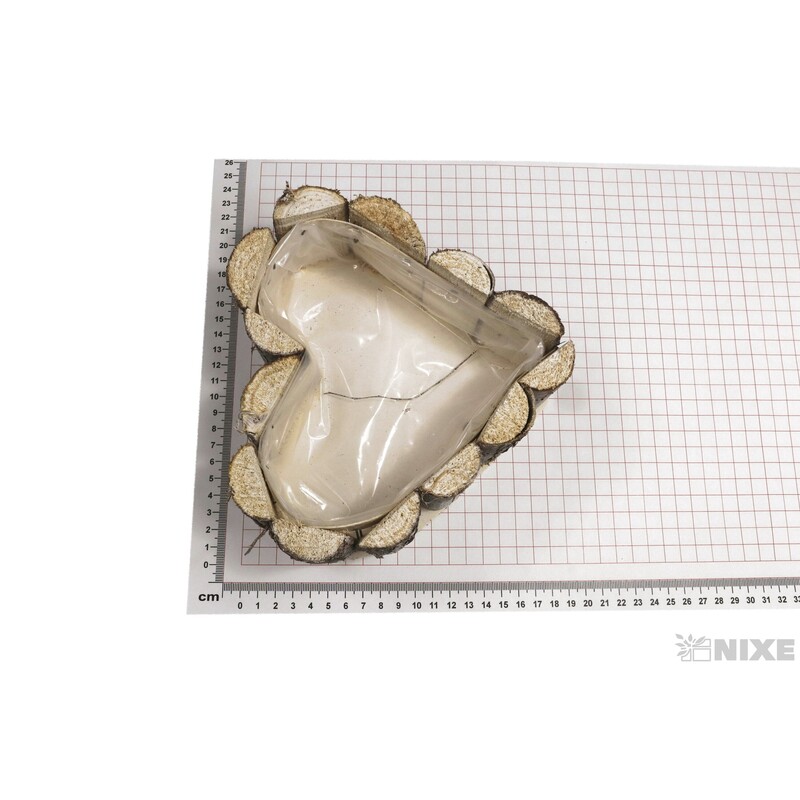 OBAL SRDCE D 35/28/17x8/7/6cm*BÍLÁ