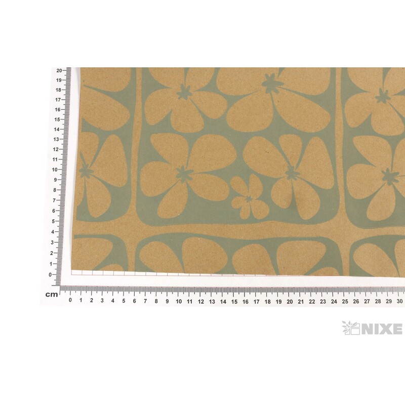 ROLE PAPÍR DAISY 70cmx50m*PŘÍRODNÍ+MÁTOVÁ