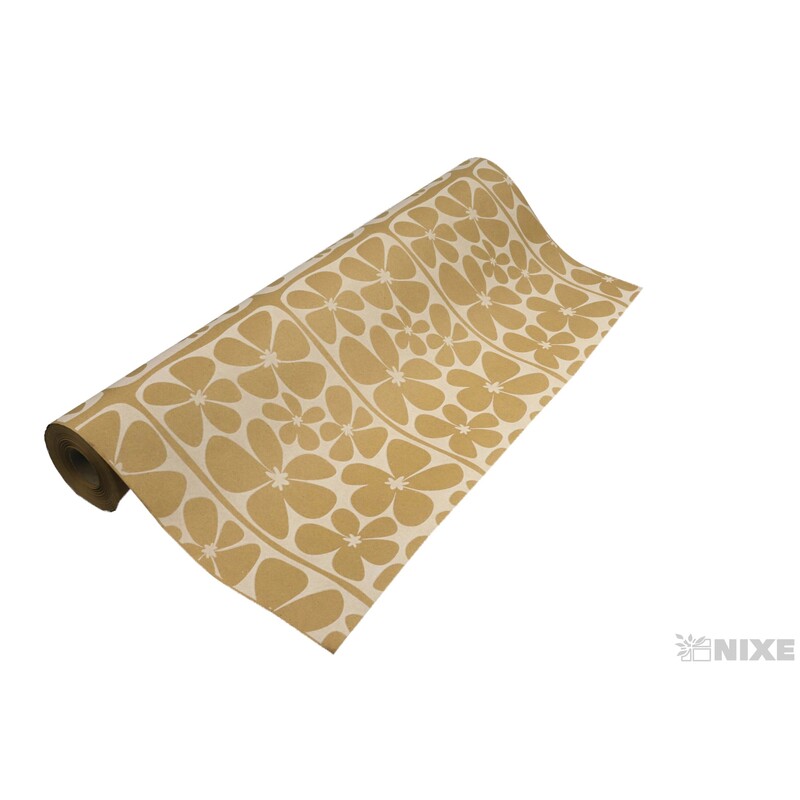 ROLE PAPÍR DAISY 70cmx50m*PŘÍRODNÍ+BÍLÁ