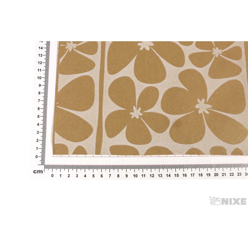 ROLE PAPÍR DAISY 70cmx50m*PŘÍRODNÍ+BÍLÁ