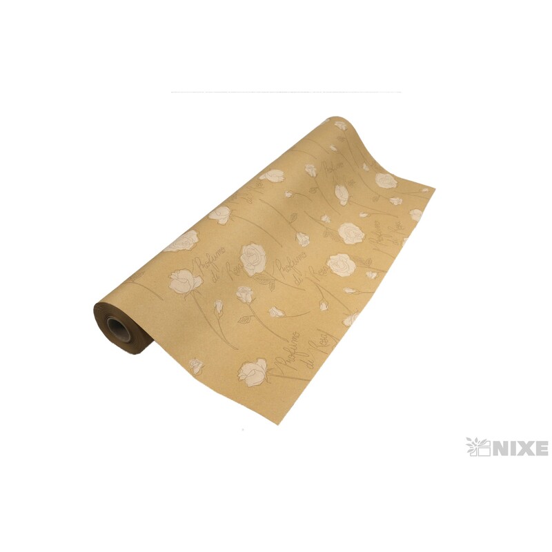 ROLE PAPÍR ROSE 70cmx50m*PŘÍRODNÍ+BÍLÁ
