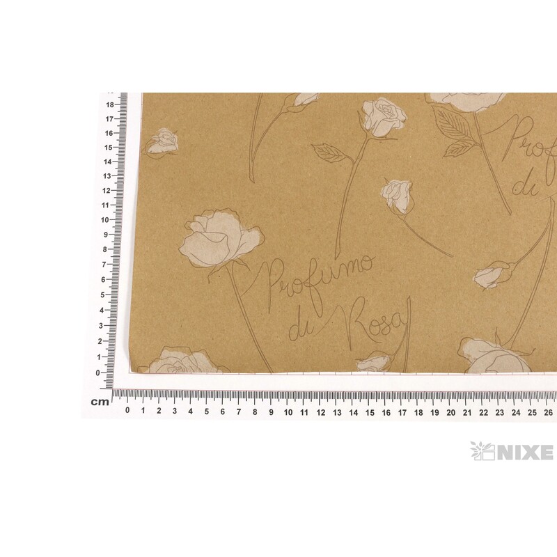 ROLE PAPÍR ROSE 70cmx50m*PŘÍRODNÍ+BÍLÁ