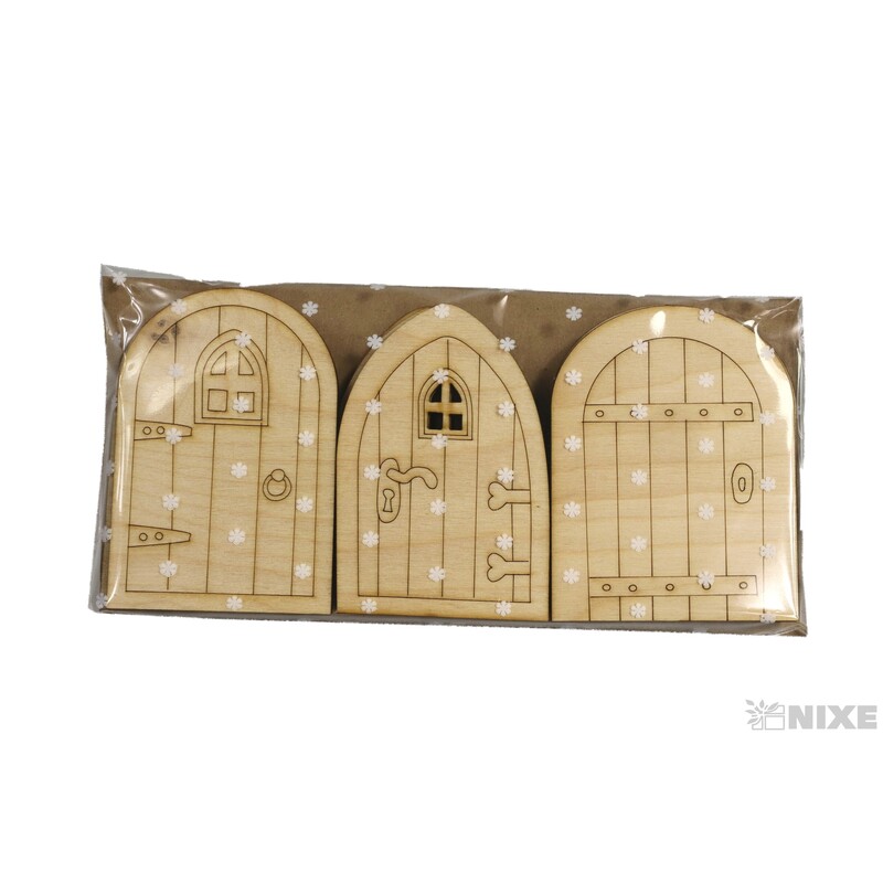 DVEŘE XD 10cm 12ks*PŘÍRODNÍ