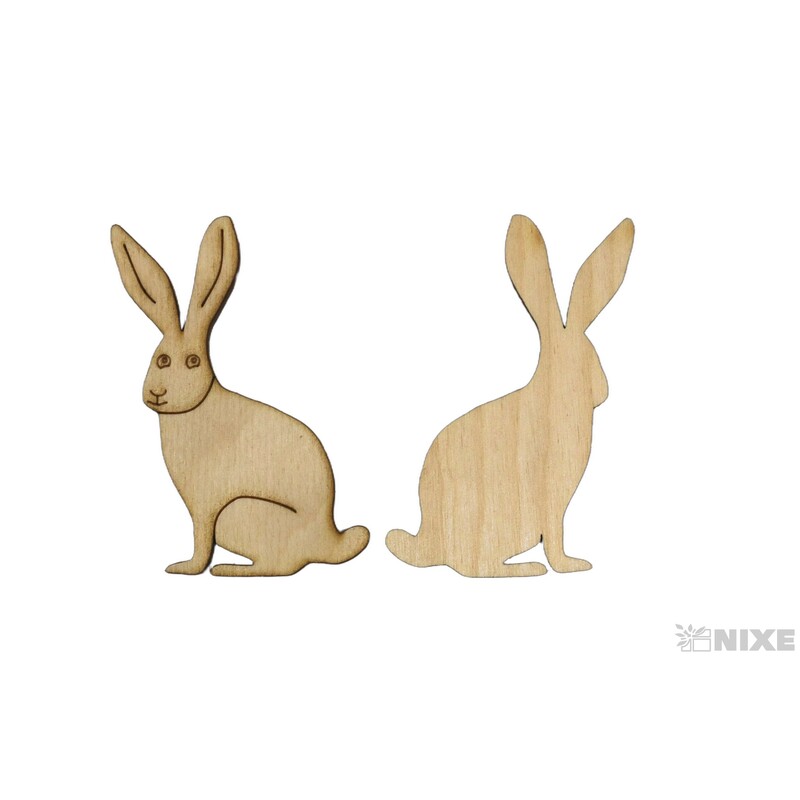 ZAJÍC 2 XD 8cm 24ks*PŘÍRODNÍ