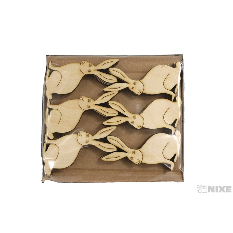 ZAJÍC 2 XD 8cm 24ks*PŘÍRODNÍ