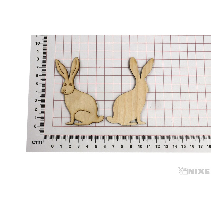 ZAJÍC 2 XD 8cm 24ks*PŘÍRODNÍ